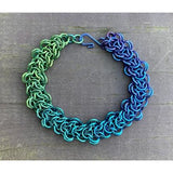 Niobium Elf Weave Bracelet