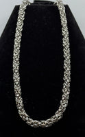 Stainless Steel Byzantine Necklace