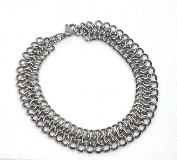 Stainless Steel European 4/1 Bracelet