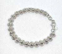 Sterling Silver Barrel Weave