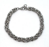 Stainless Steel Byzantine Bracelet
