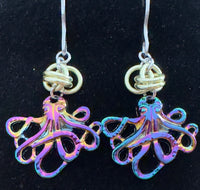 Octopus Earrings