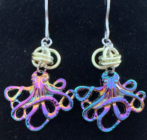 Octopus Earrings