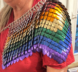 Scale Shoulder Drape