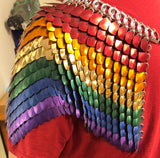 Scale Shoulder Drape