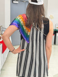 Scale Shoulder Drape