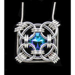Pendant, Her Majesty's Quilt - Bright Aluminum - DISCONTINUED