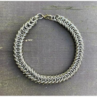 Box Weave Stainless Steel Bracelet