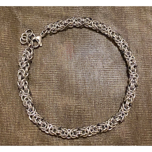 Stainless Steel Byzantne Bracelet
