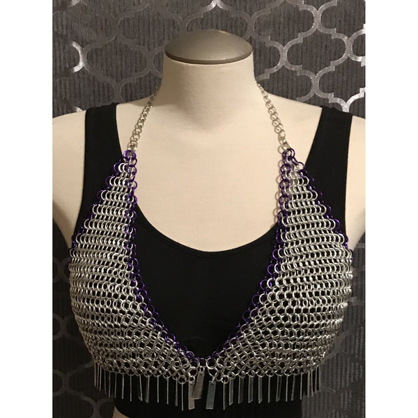 Halter, Chainmaille Bra – Dragon Forge Armoury